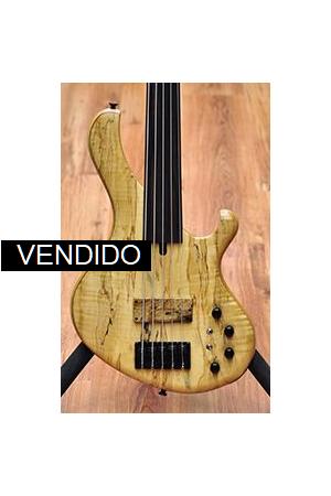 Maruszczyk Frog Fretless 5 Spalted maple Maruszczyk Frog Fretless 5 Spalted maple